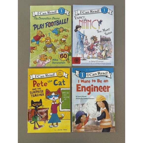 LOT/14 Early Reader Children's Books‎ Level 1 Beginner Reading Kids Unisex - Picture 2 of 5